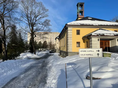 Seremonisted: Drammen krematorium.
