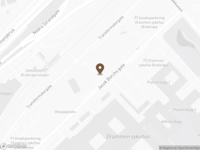 Kart: Líf Begravelse, Drammen