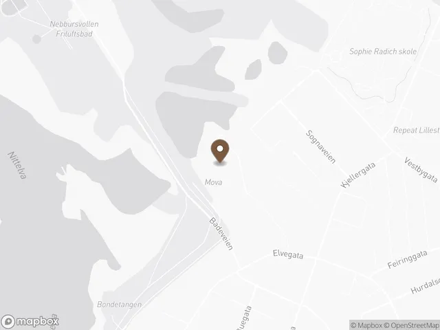 Kart: Líf Begravelse, Lillestrøm
