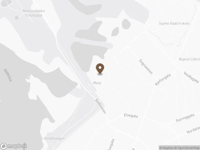 Kart: Líf Begravelse, Lillestrøm