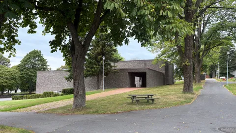 Seremonisted: Sarpsborg krematoriums kapell.