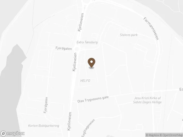 Kart: Líf Begravelse, Tønsberg