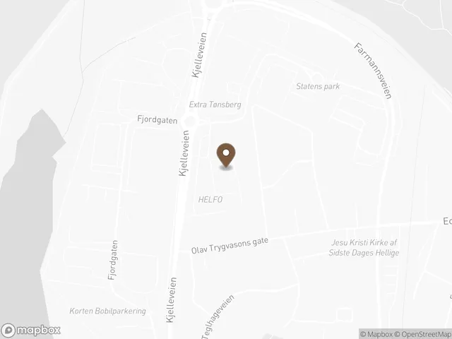 Kart: Líf Begravelse, Tønsberg