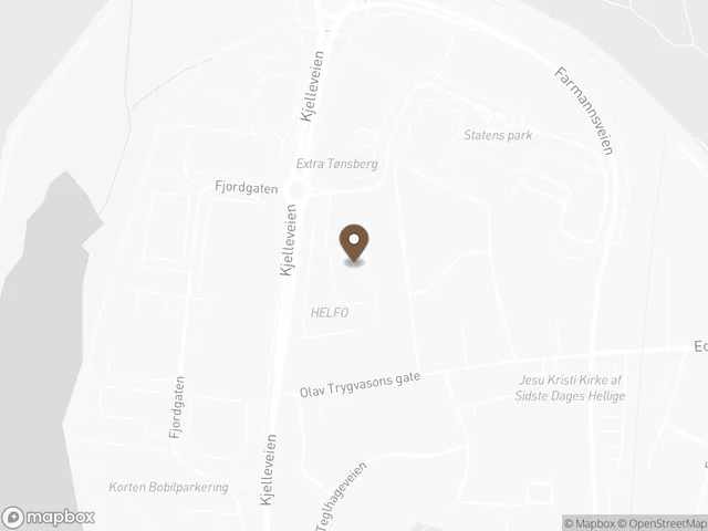 Kart: Líf Begravelse, Tønsberg